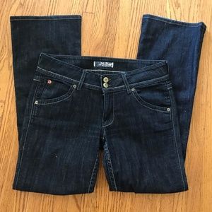 Dark Low-Rise Hudson Jeans